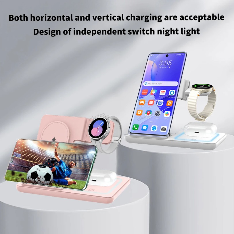 3 in 1 Foldable Wireless Charg - Phone Cooling Fan avis et prix