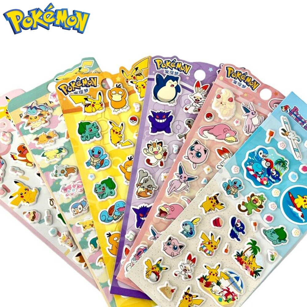 Authentic Pokémon Foam Sticker - Phone Accessories Toys avis et prix