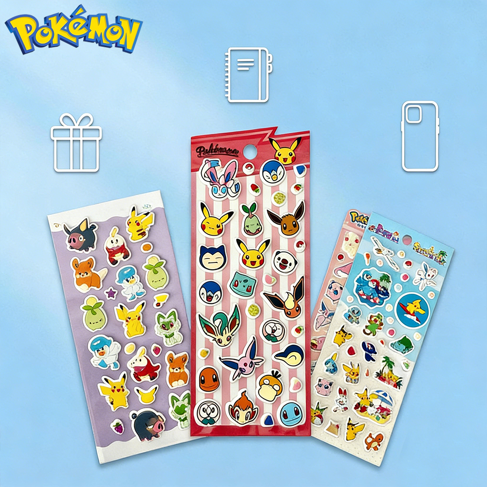 Authentic Pokémon Foam Sticker - Phone Accessories Toys avis et prix