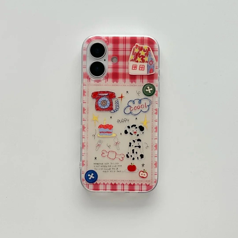 Korean Ins Light Asian Wind Re - Phone Accessories Red avis et prix