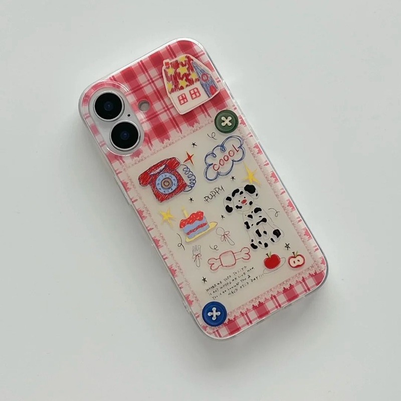 Korean Ins Light Asian Wind Re - Phone Accessories Red avis et prix