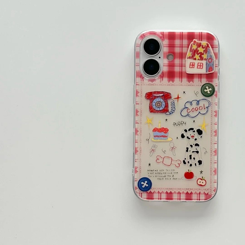 Korean Ins Light Asian Wind Re - Phone Accessories Red avis et prix
