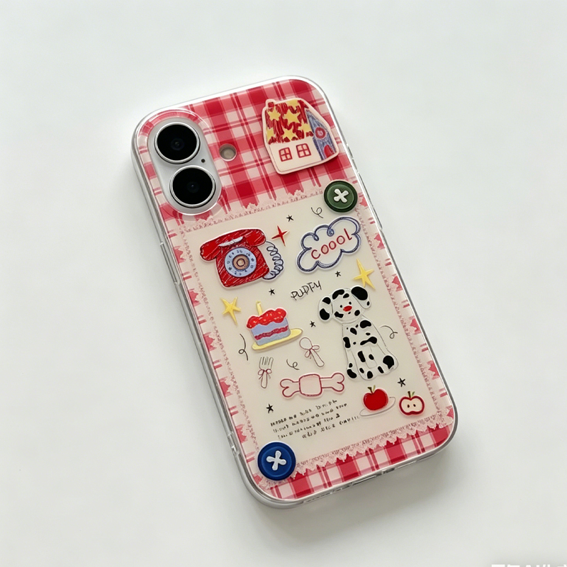 Korean Ins Light Asian Wind Re - Phone Accessories Red avis et prix