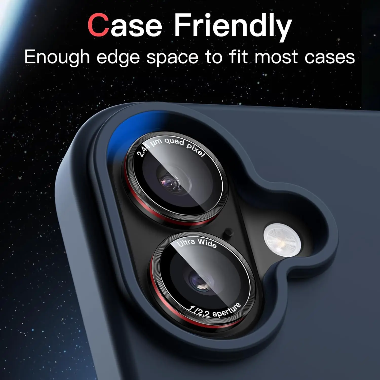 Camera Lens Protector Cover fo - Phone Accessories Red avis et prix