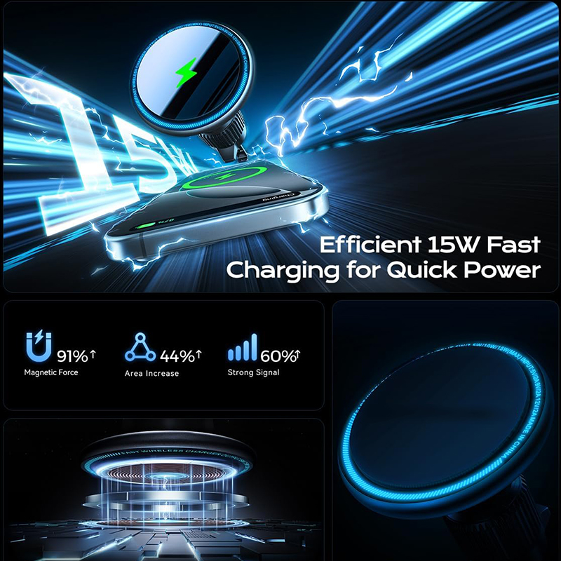 UYUXIO Air Vent Magnetic Wirel - Phone Cooling Fan avis et prix
