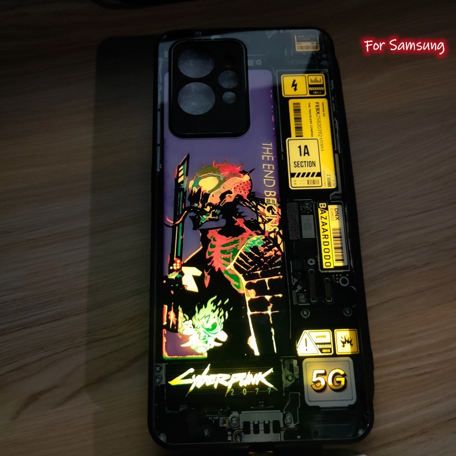 Cyber Style Luminous Phone Cas - Led Flash Case avis et prix
