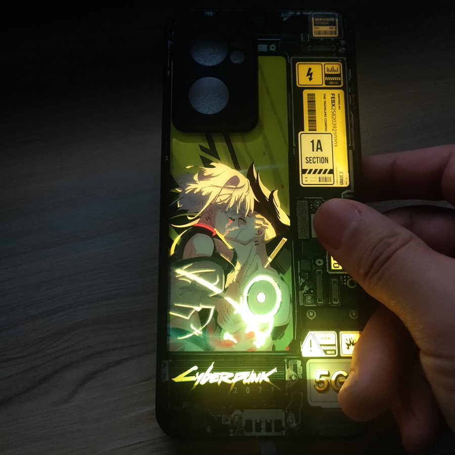 Cyber Style Luminous Phone Cas - Led Flash Case avis et prix