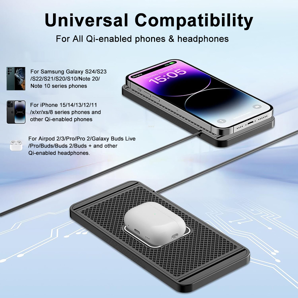 Car Wireless Charger for iPhon - Phone Cooling Fan avis et prix