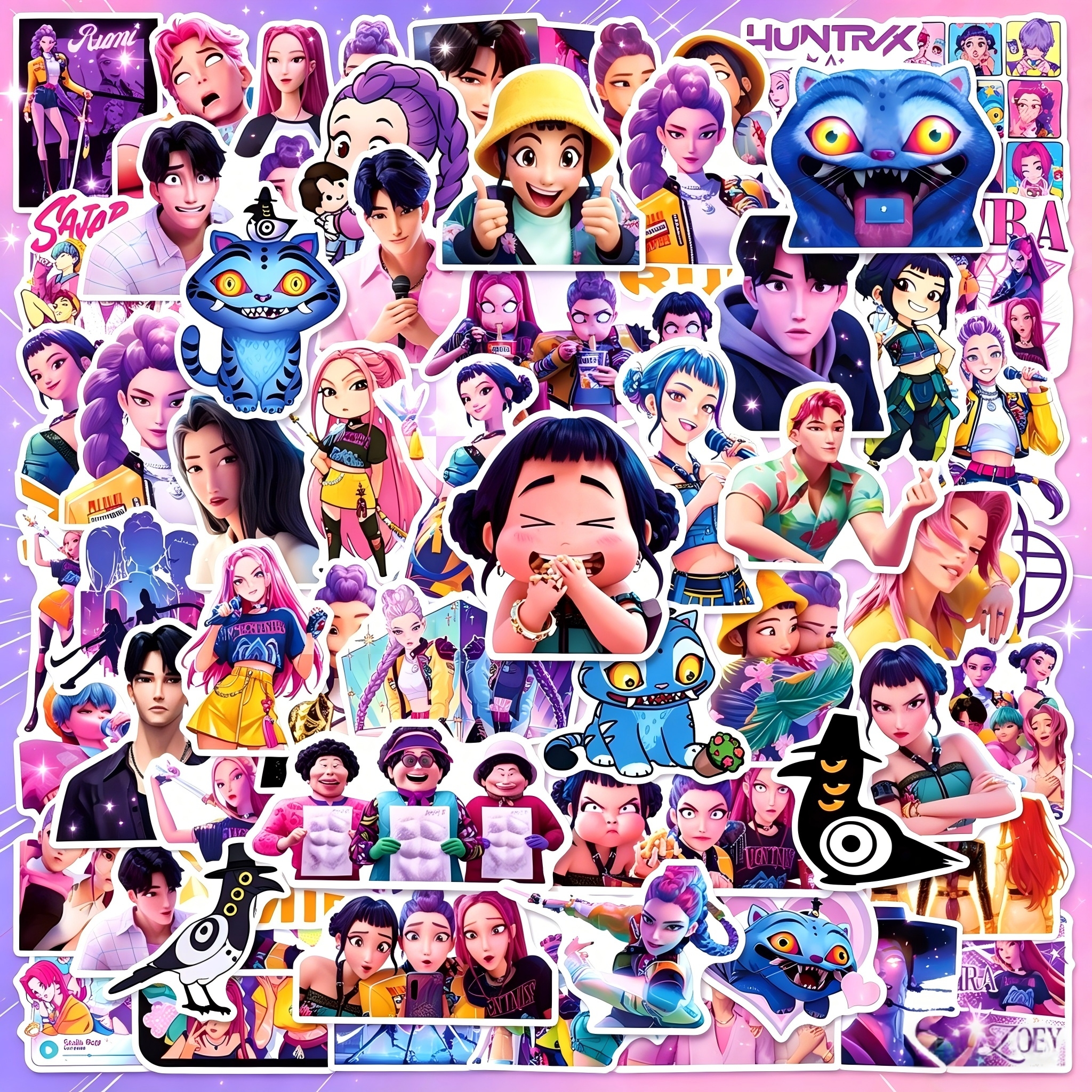 60PCS Cartoon Stickers Y2K Aes - Phone Accessories For Teen Girls avis et prix