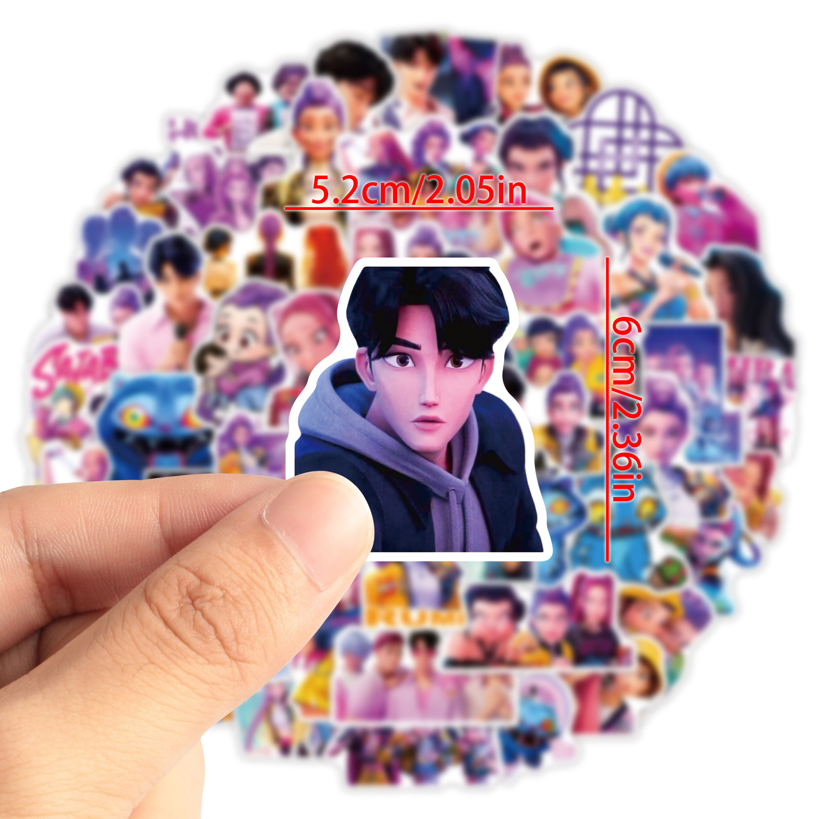 60PCS Cartoon Stickers Y2K Aes - Phone Accessories For Teen Girls avis et prix