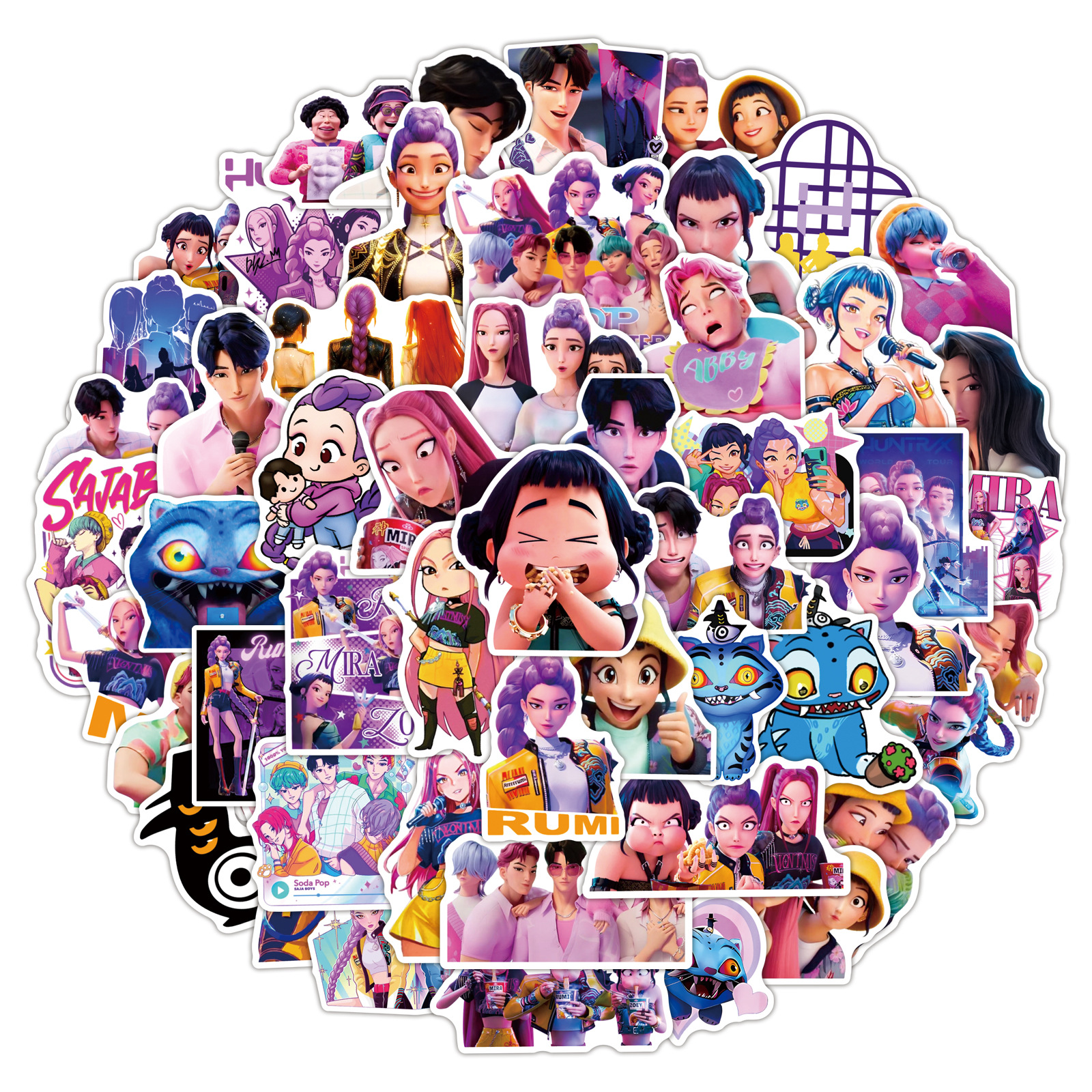 60PCS Cartoon Stickers Y2K Aes - Phone Accessories For Teen Girls avis et prix