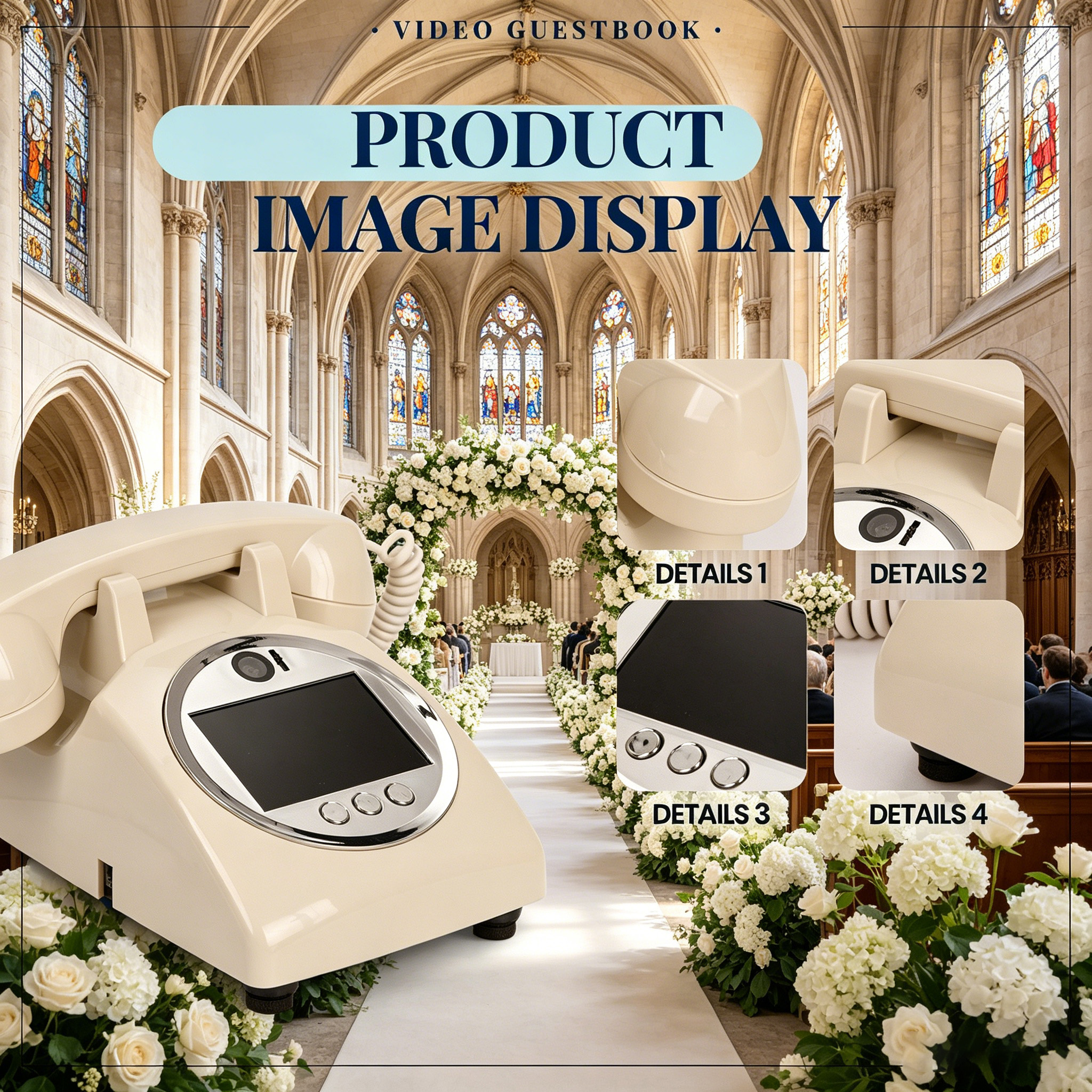 Gstebuch Phone Booth Wedding F - Phone Accessories Video avis et prix