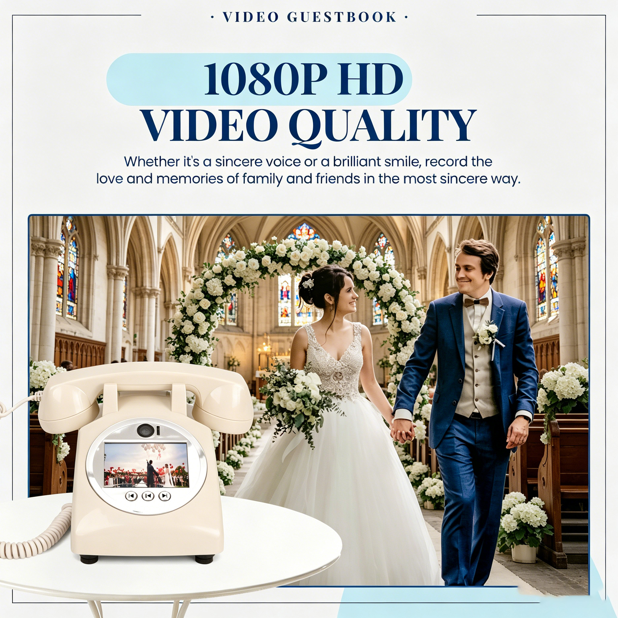 Gstebuch Phone Booth Wedding F - Phone Accessories Video avis et prix