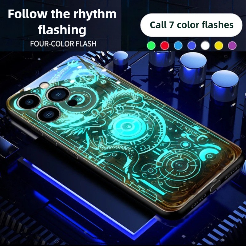 Dragon Totem Led Light Phone C - Led Flash Case avis et prix