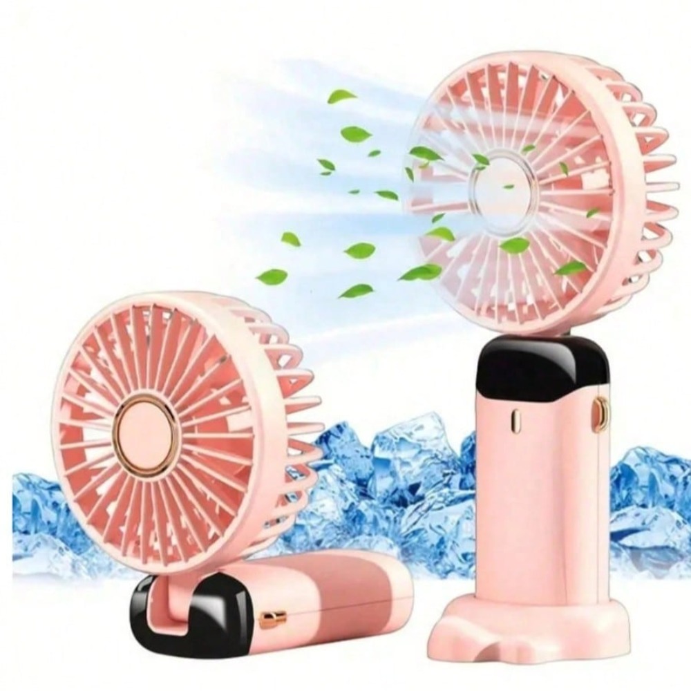 1pc Handheld Electric Fan With - Phone Cooling Fan avis et prix