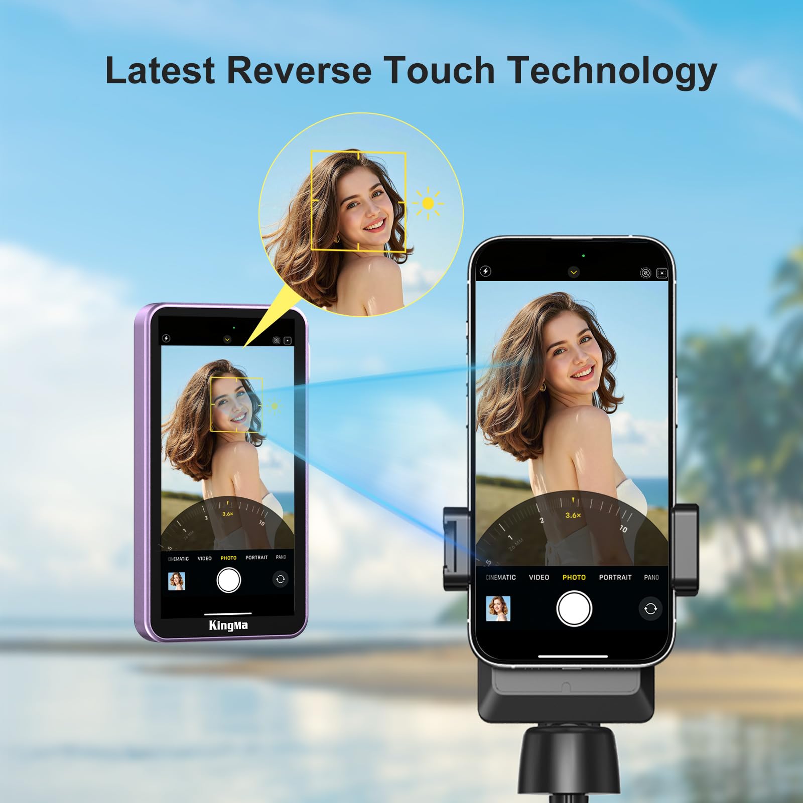 KingMa Magnetic Phone Vlog Sel - Phone Accessories Display avis et prix
