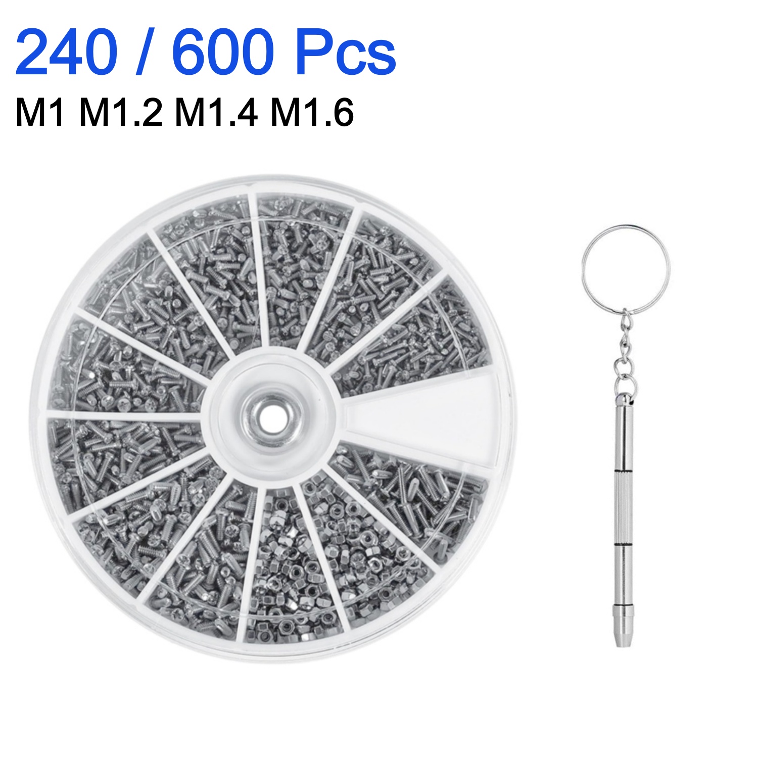 240/600Pcs small screw nut scr - Phone Accessories Kit avis et prix