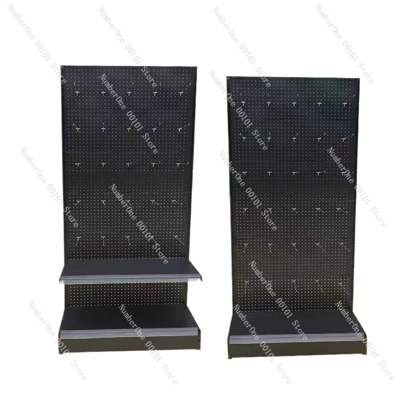 Thickened Black Pegboard Shelf - Phone Accessories Rack Display avis et prix