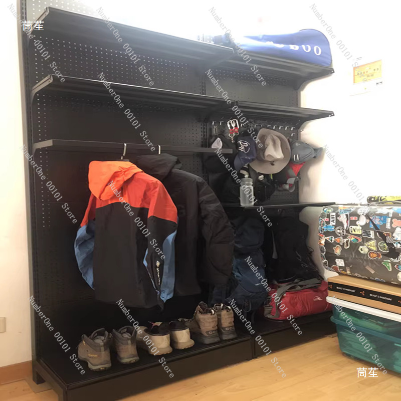 Thickened Black Pegboard Shelf - Phone Accessories Rack Display avis et prix