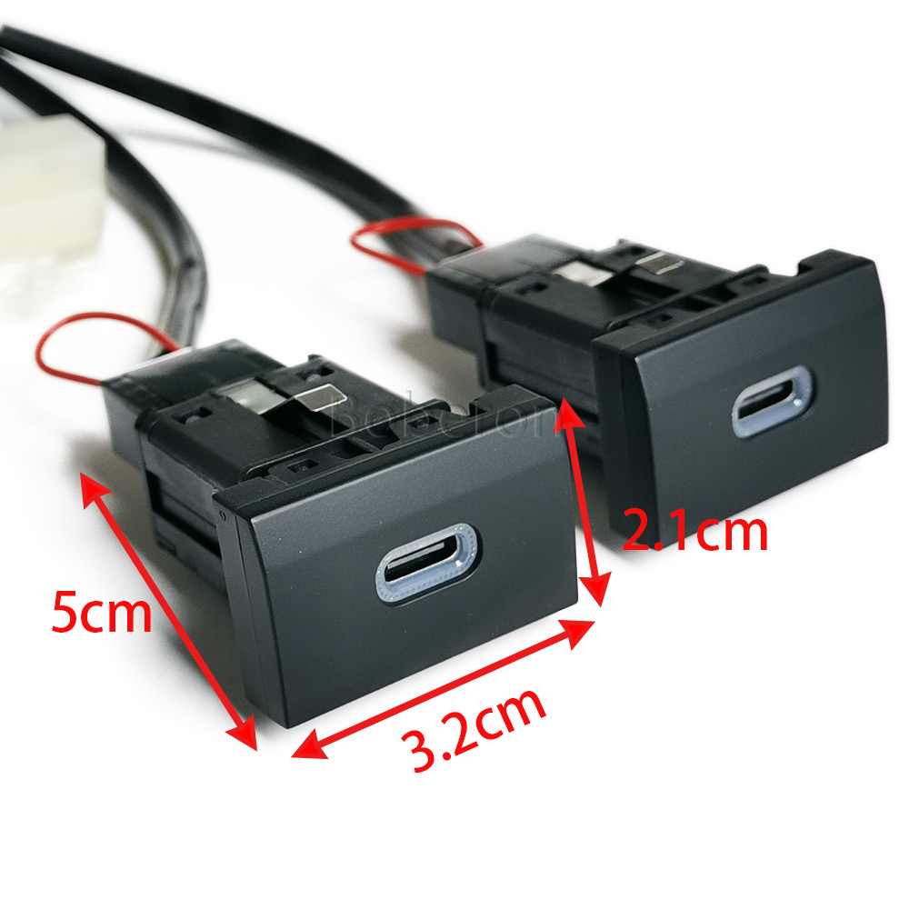 Red LED 12V/24CV Car Dual TYPE - Phone Accessories Red avis et prix