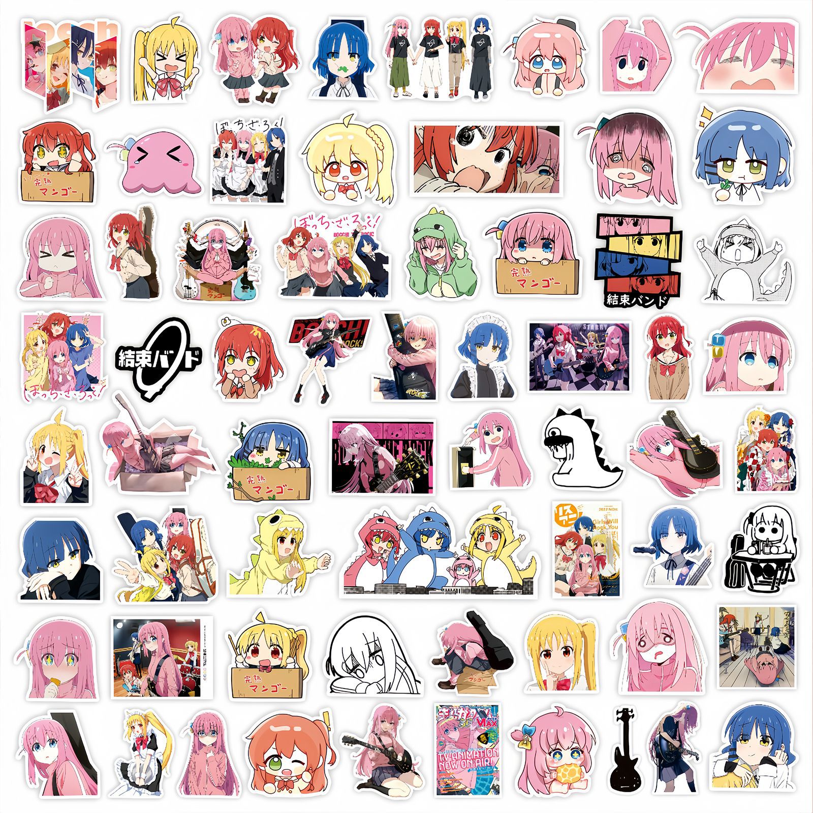 50Pcs Anime BOCCHI THE ROCK! S - Phone Accessories Toys avis et prix