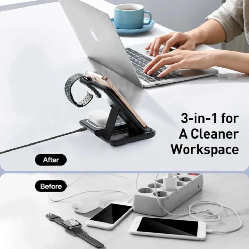 Night LED Light 3 In 1 Wireles - Phone Cooling Fan avis et prix