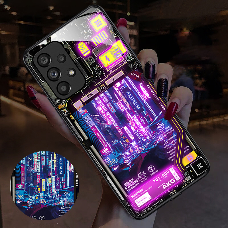 Cyber Punk's Style Smart Lumin - Led Flash Case avis et prix