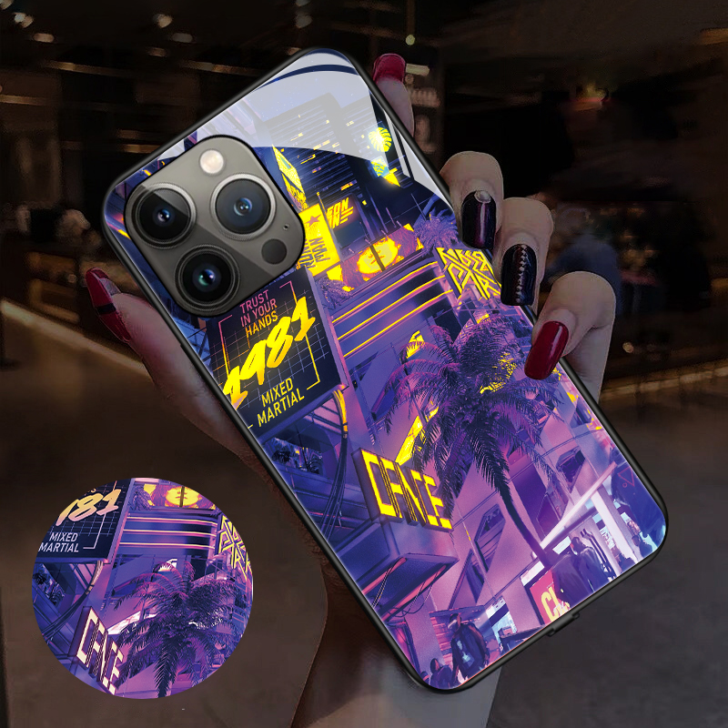 Cyber Punk's Style Smart Lumin - Led Flash Case avis et prix