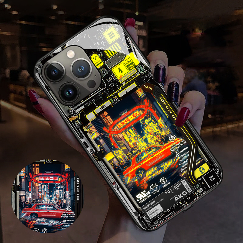 Cyber Punk's Style Smart Lumin - Led Flash Case avis et prix