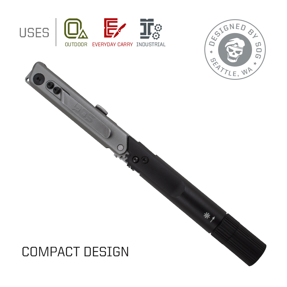 SOG BATON Q2 4 in 1 Multi-Tool - Led Flash Case avis et prix