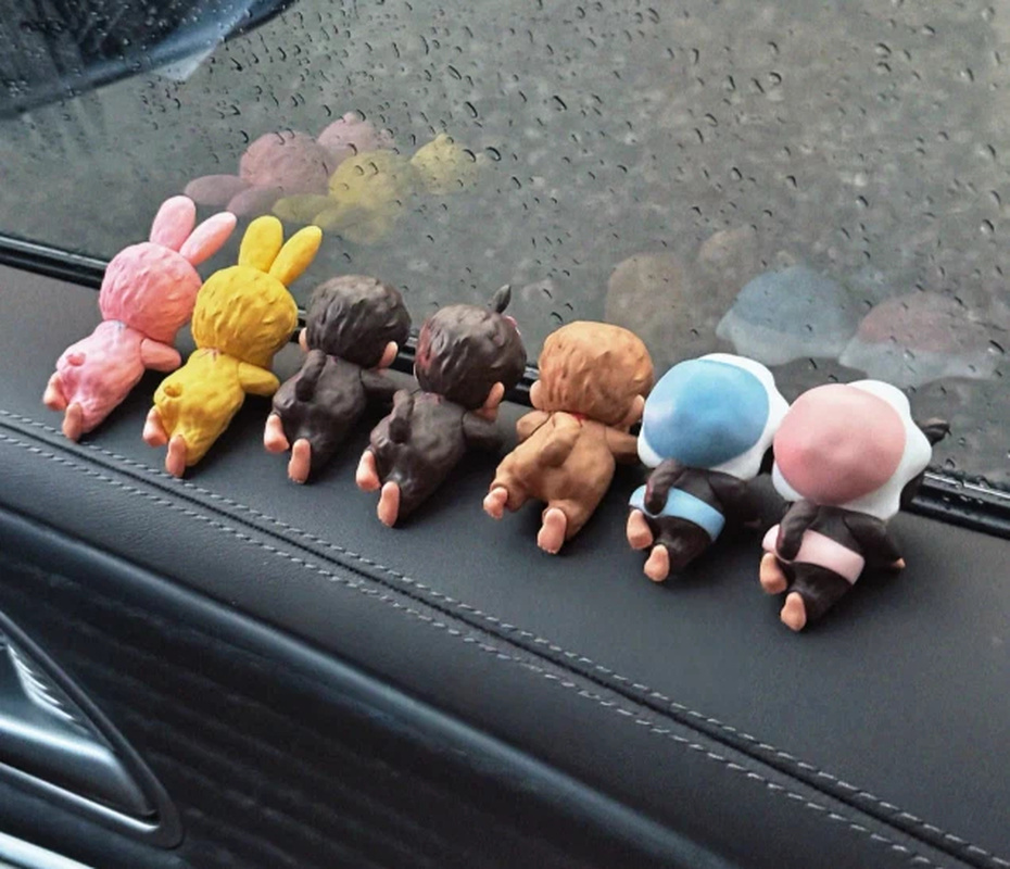 Anime Figure Mengqiqi Lying Po - Phone Accessories Toys avis et prix