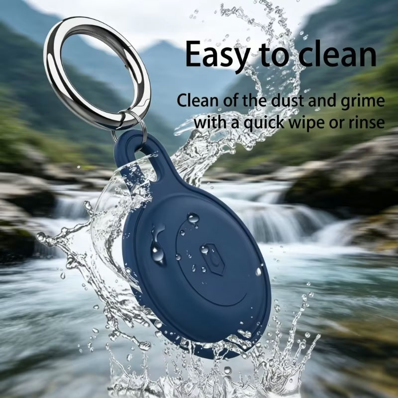 Upgraded Silicone Waterproof A - Airtag Holder Case avis et prix