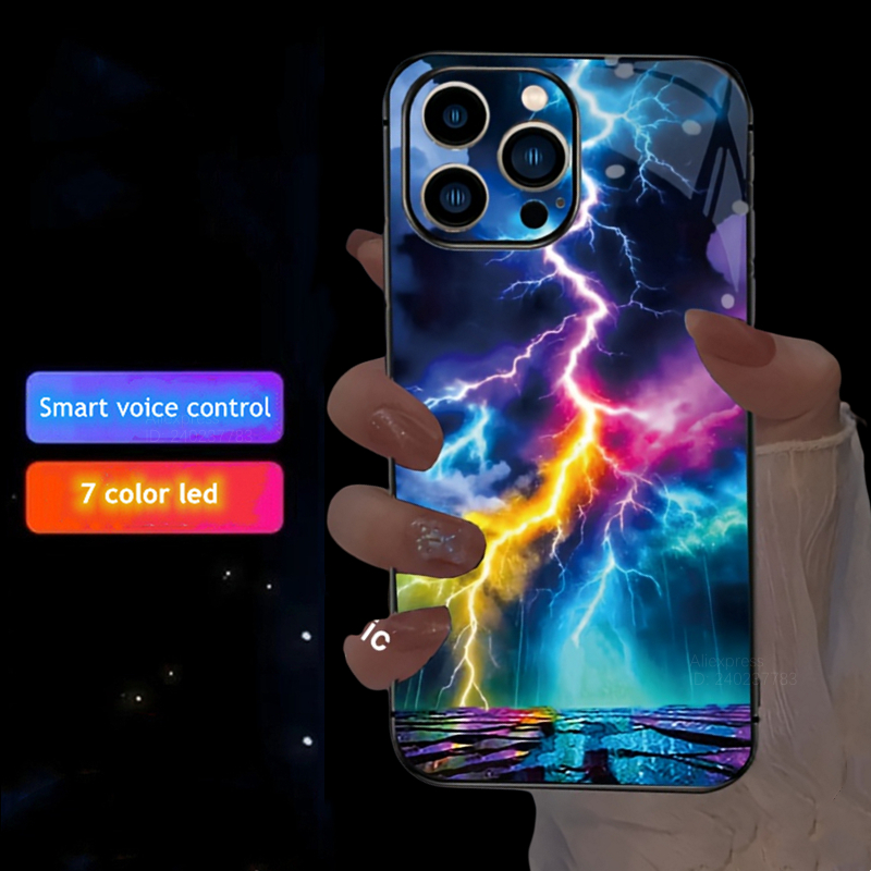 Scenery Rainbow LED Phone Case - Led Flash Case avis et prix