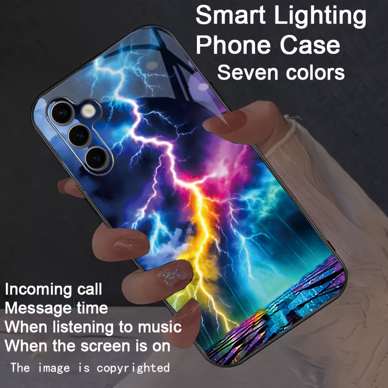 Scenery Rainbow LED Phone Case - Led Flash Case avis et prix