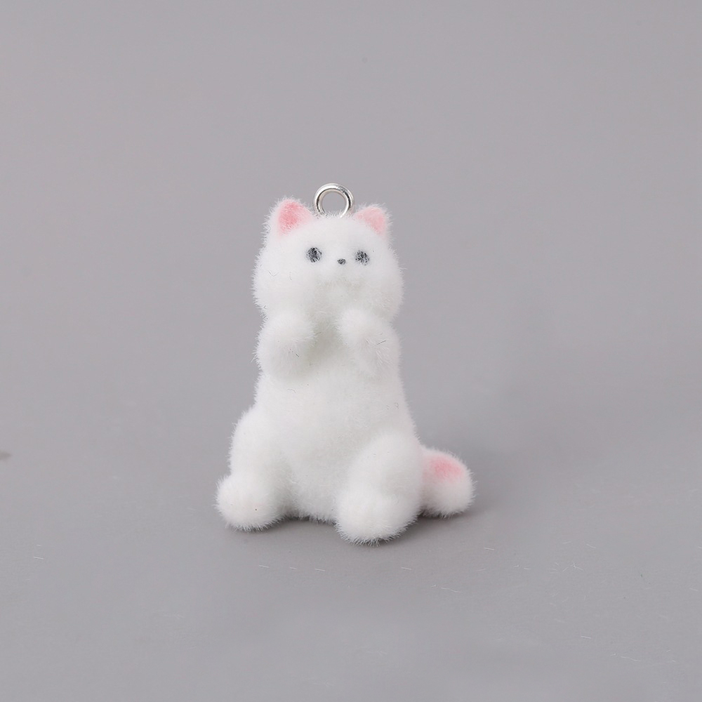 2pcs Flocking Little Cat Resin - Phone Accessories Jewelry avis et prix