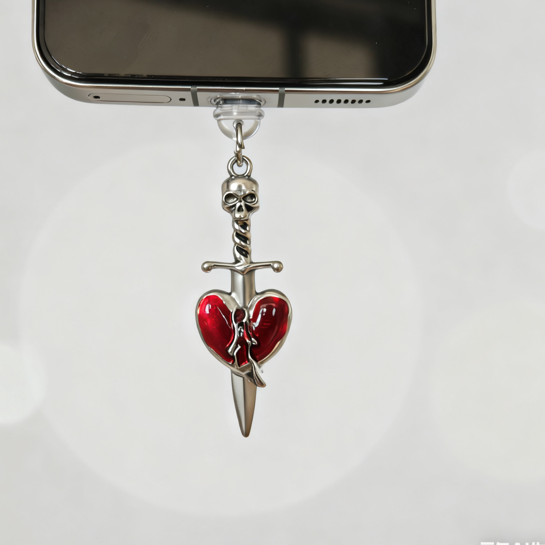 1 Piece of Dark Gothic Style E - Phone Accessories Red avis et prix