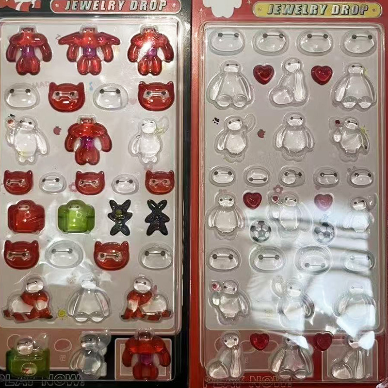 2 Pcs Disney Baymax 3D Relief  - Phone Accessories Toys avis et prix
