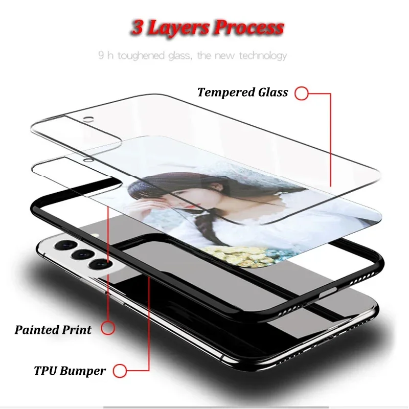 for Samsung Galaxy S26 S25 S24 - Led Flash Case avis et prix