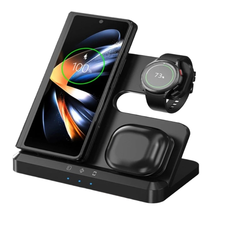 3 in 1 Wireless Charger Statio - Phone Cooling Fan avis et prix
