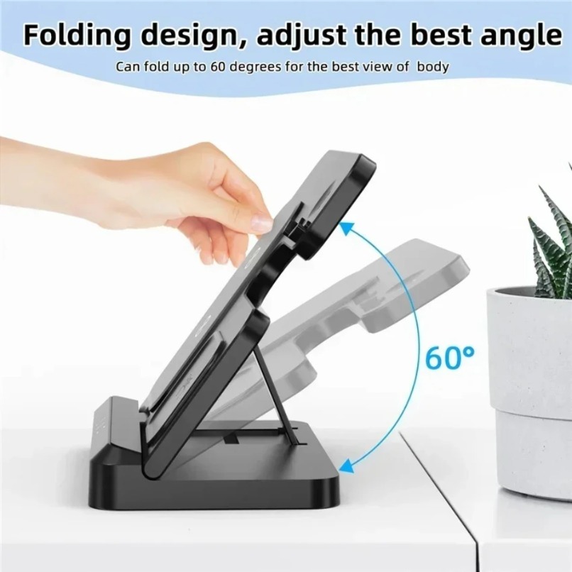 3 in 1 Wireless Charger Statio - Phone Cooling Fan avis et prix