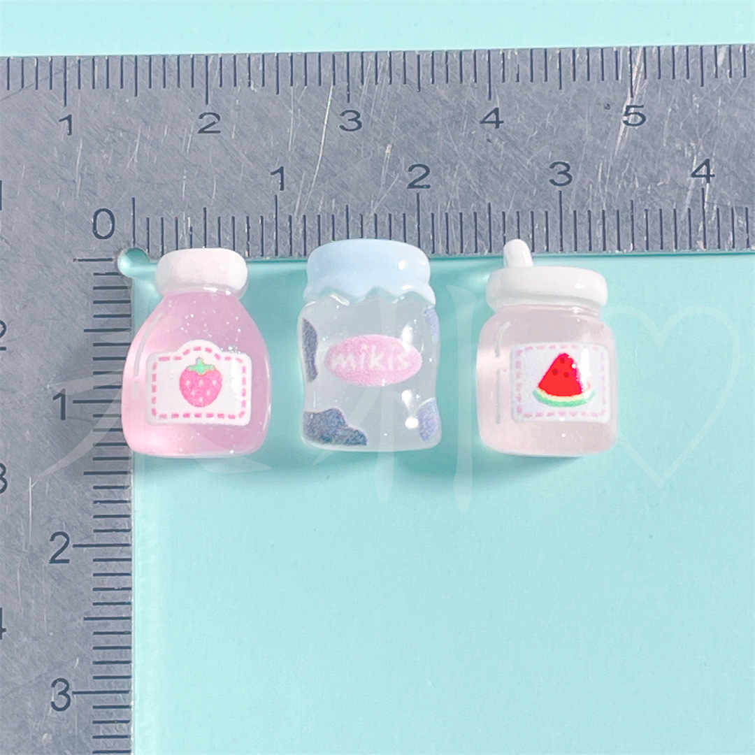 100pcs Cartoon mini transparen - Phone Accessories Jewelry avis et prix