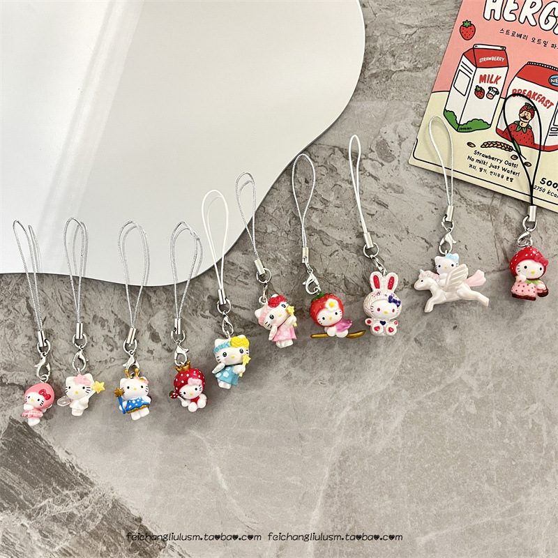 Hello Kitty Key Rope New Anime - Phone Accessories Wholesale avis et prix