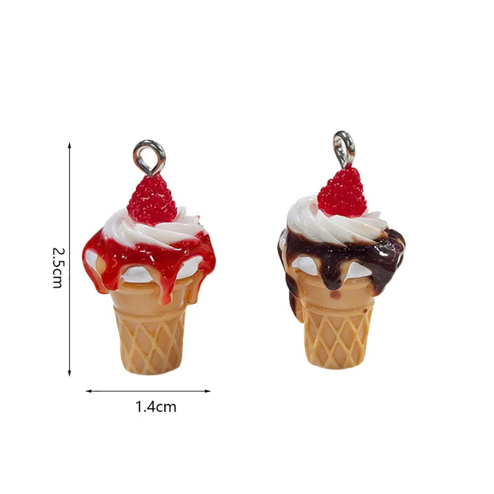 10pcs Strawberry Jam Ice Cream - Phone Accessories Jewelry avis et prix