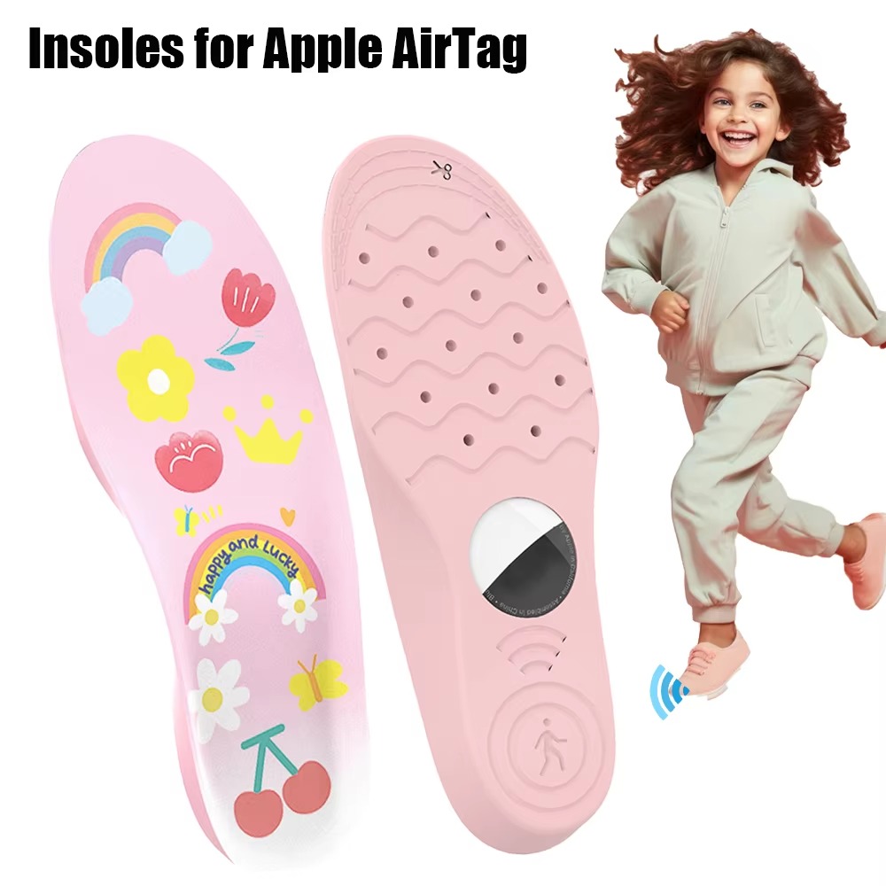 1Pair PU Shoe Insoles 135-230m - Airtag Holder Case avis et prix