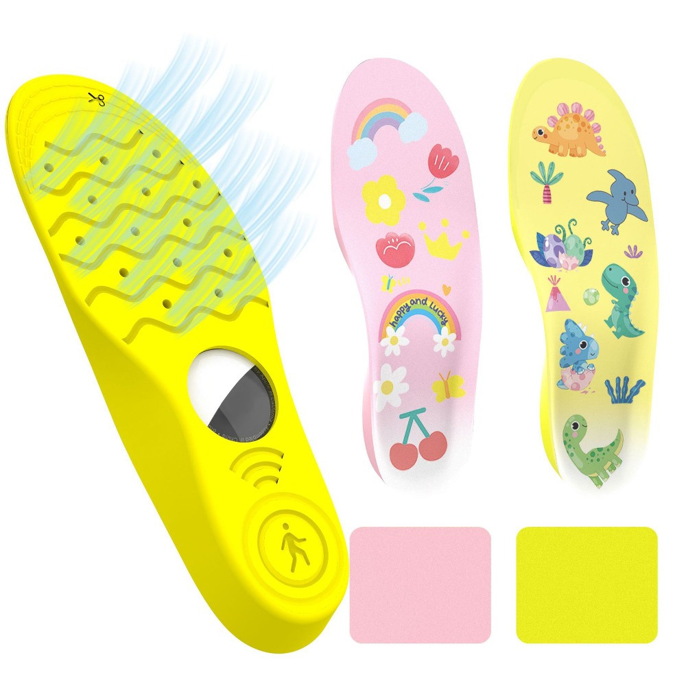 1Pair PU Shoe Insoles 135-230m - Airtag Holder Case avis et prix